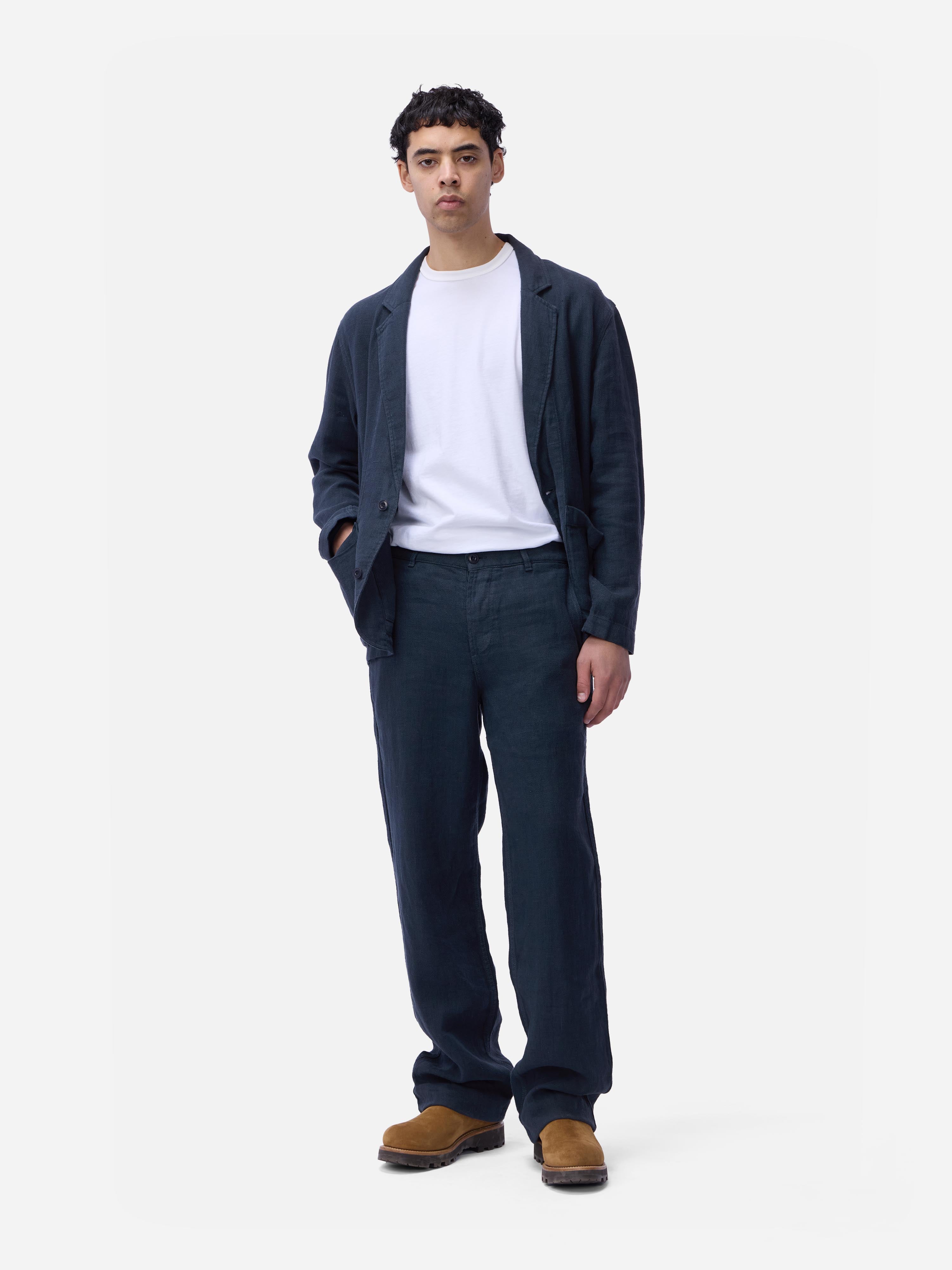 Work Pant ~ Midnight Linen – 3sixteen