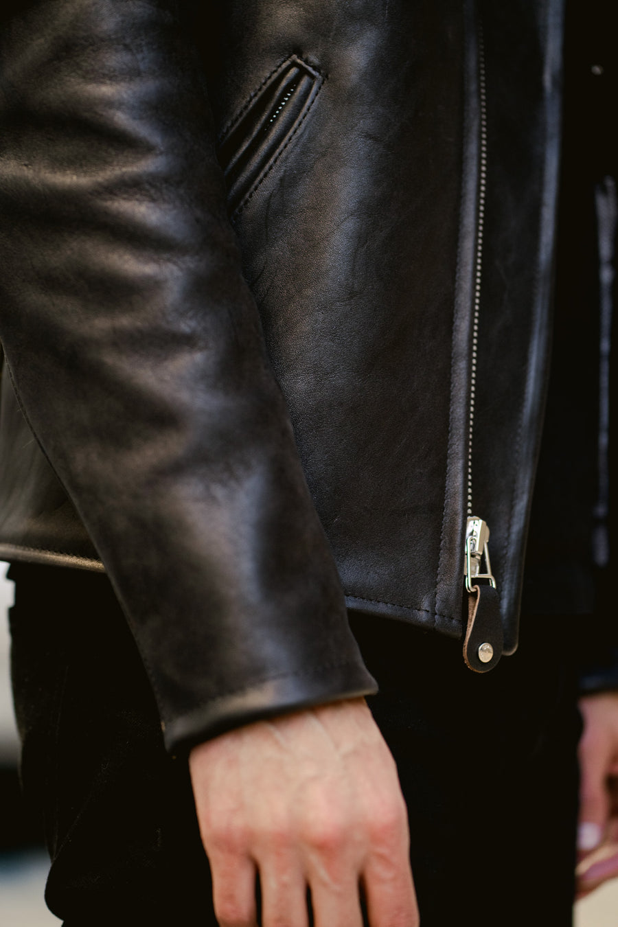 Schott for 3sixteen: Chromexcel Horsehide.