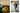 A diptych of the store interior and a man walking down the street at the party.