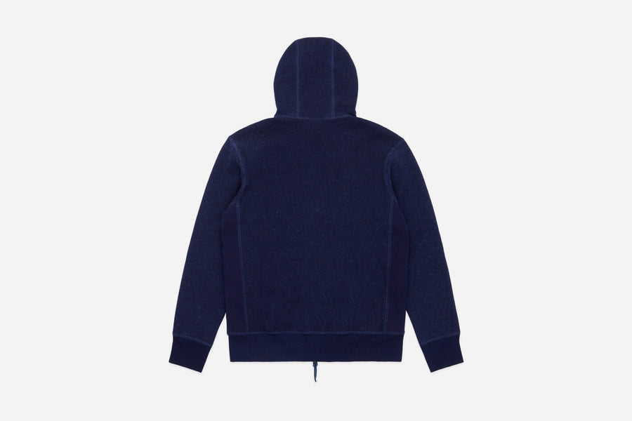 Heavyweight Zip Hoody ~ Indigo