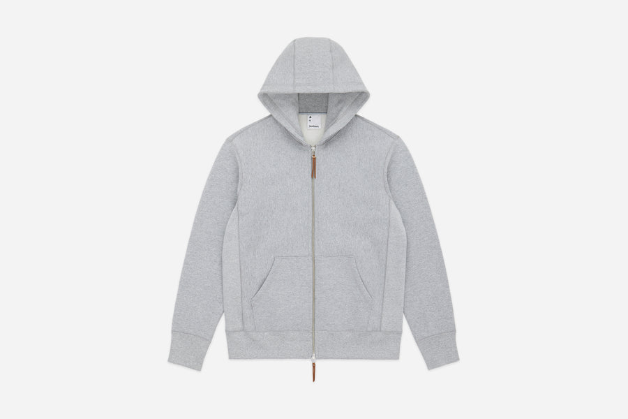 Heavyweight Zip Hoody ~ Grey