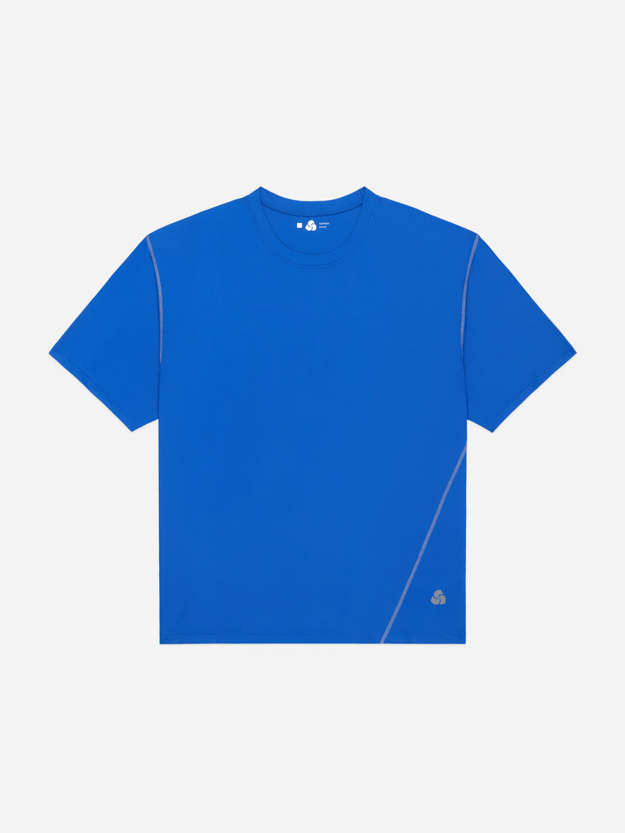 Pace Tee ~ Cobalt