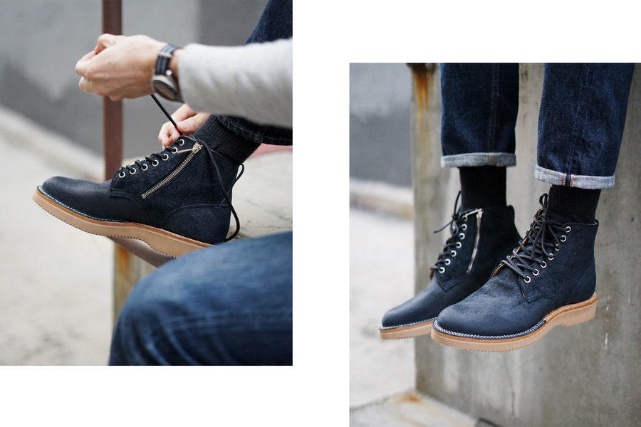 Side Zip Service Boots. – 3sixteen