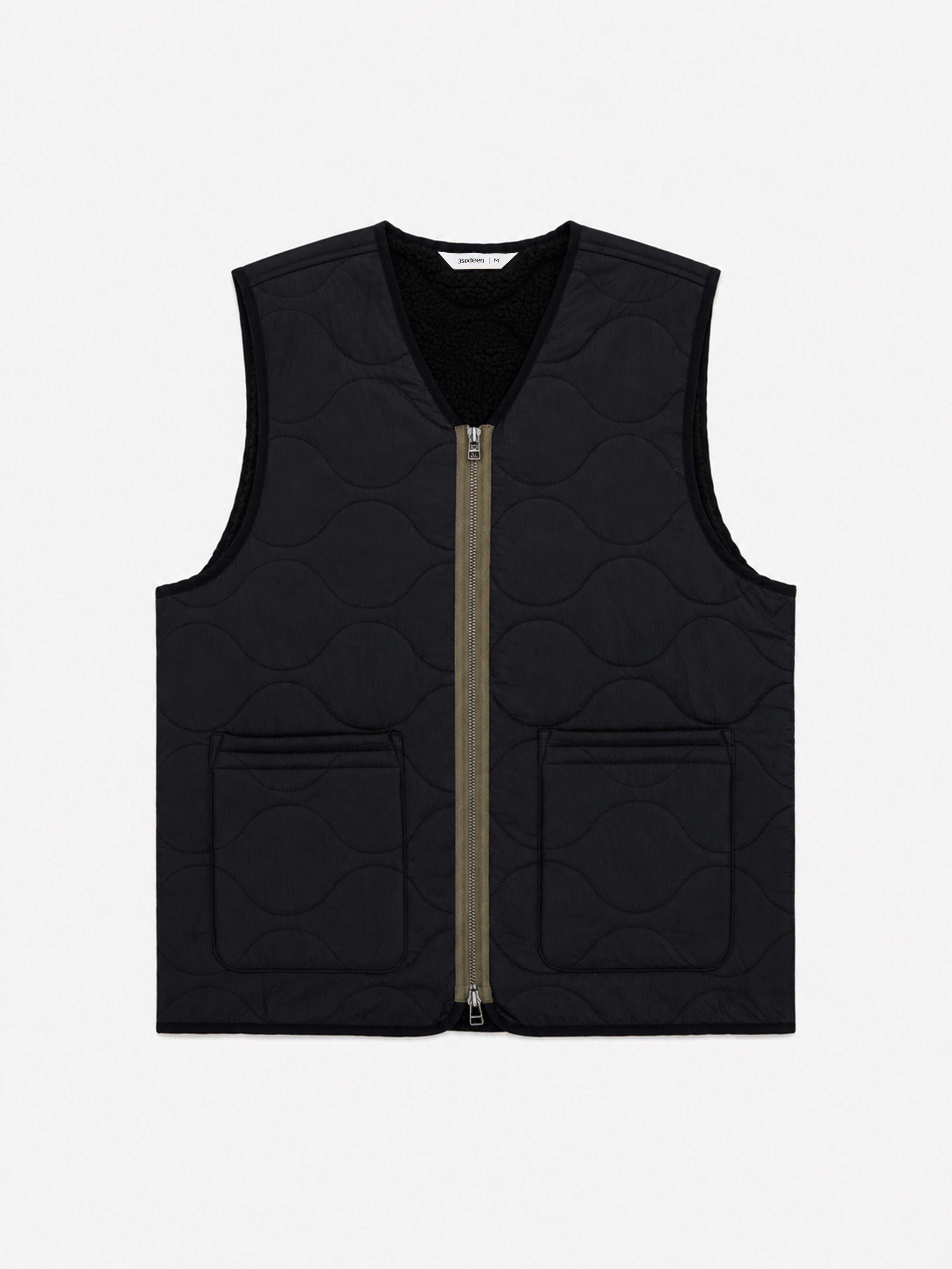 Zip Vest ~ Black Mil-Spec – 3sixteen