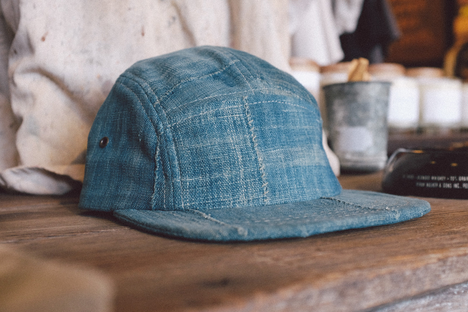 Indigo Blanket 5-Panel Caps.