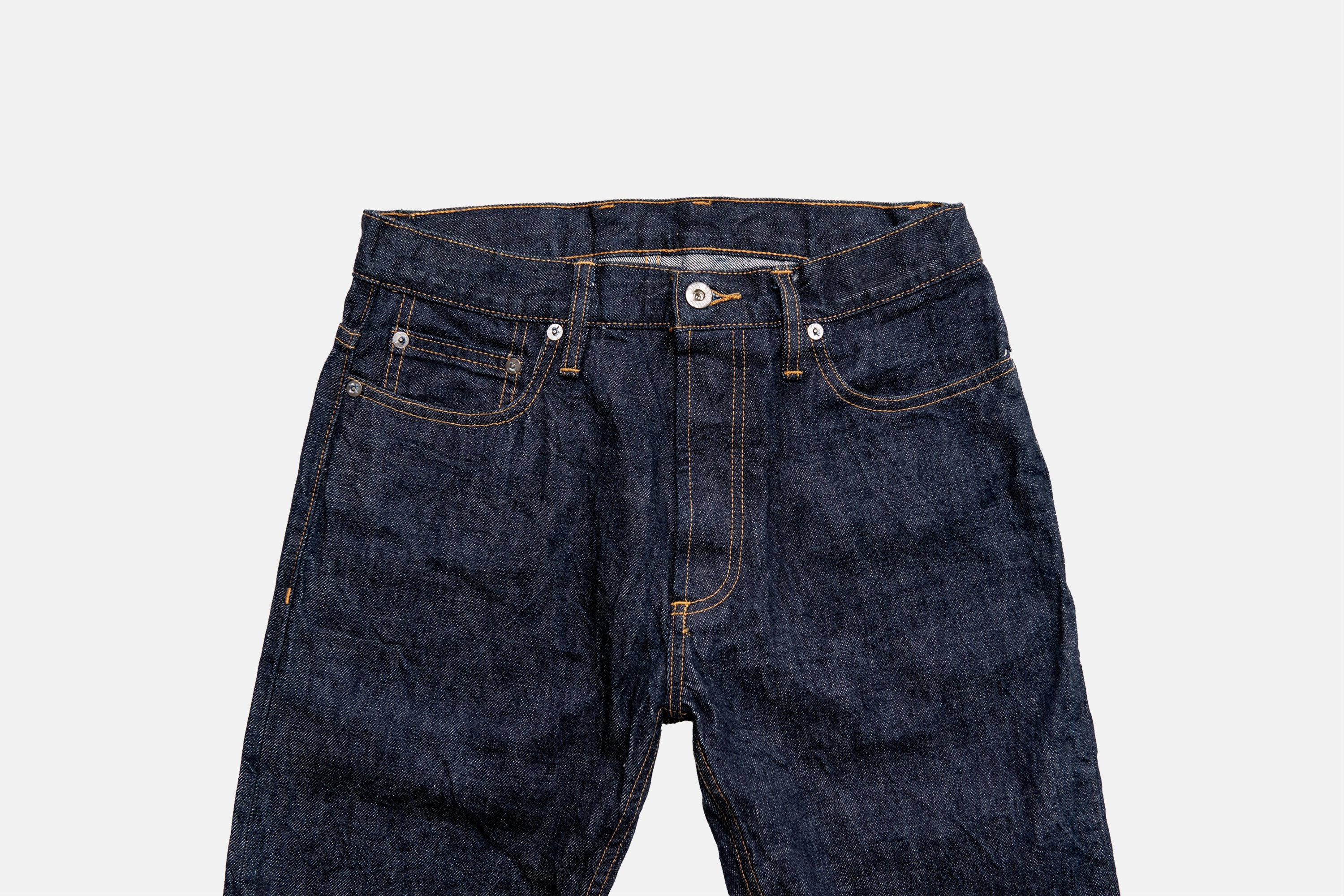 CS-100xk ~ Classic Straight - Rinsed Indigo Kibata – 3sixteen