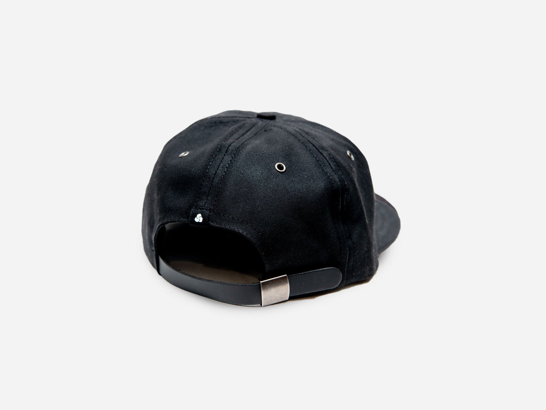 Waxed Canvas Baseball Cap ~ Black – 3sixteen