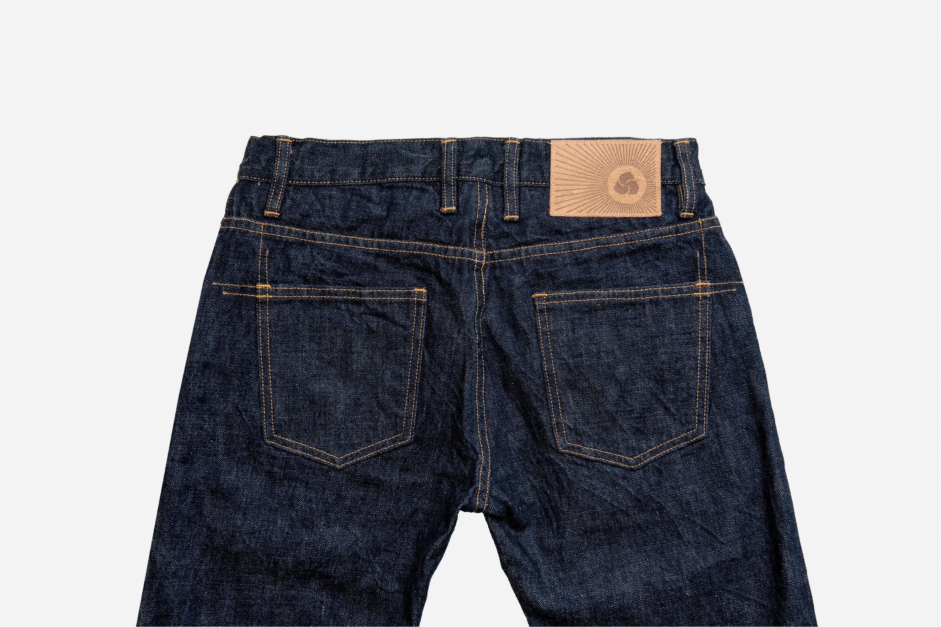 CS-100xk ~ Classic Straight - Rinsed Indigo Kibata – 3sixteen
