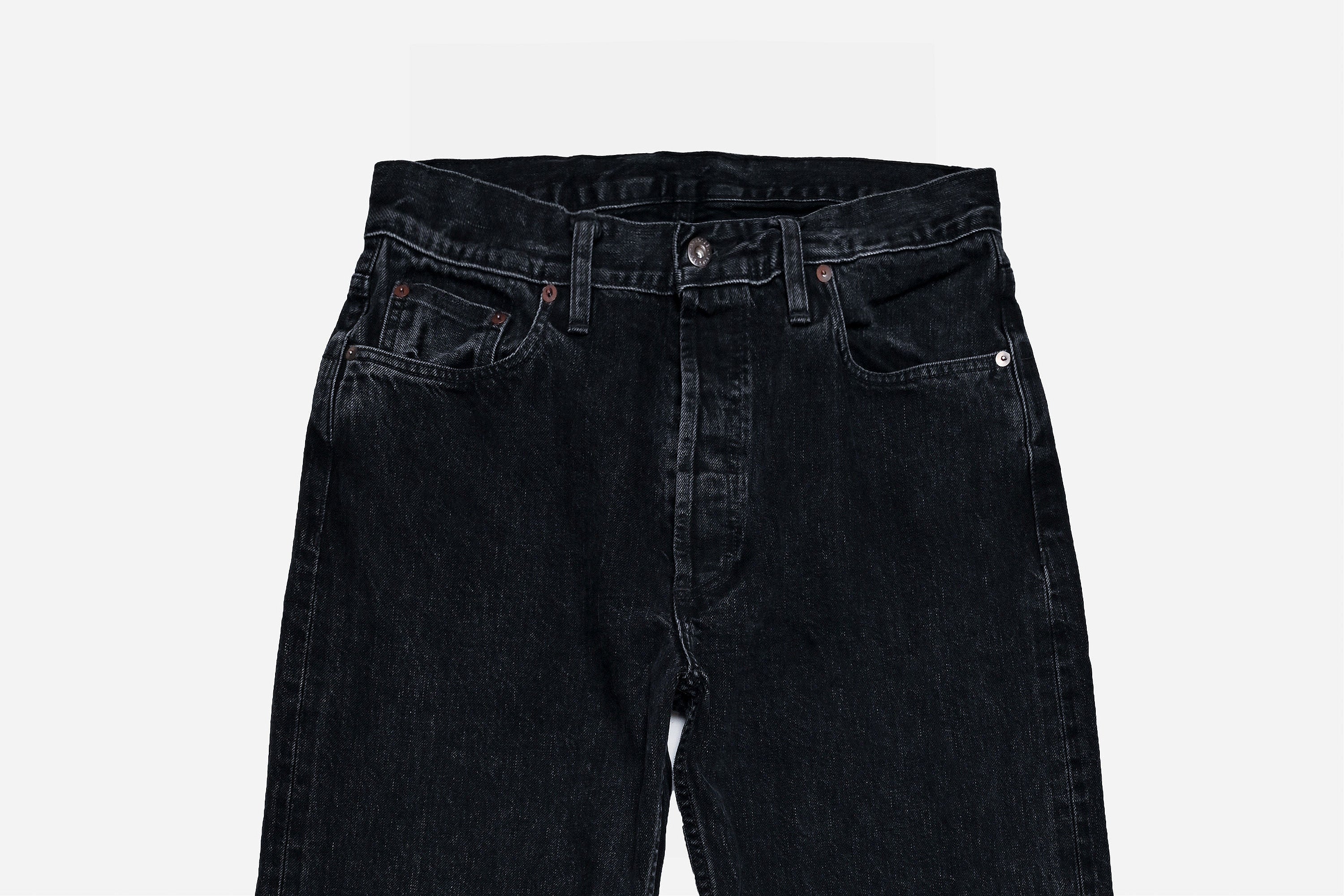 CS-222xs ~ Classic Straight - Stonewashed Double Black – 3sixteen