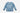 Garment Dyed Long Sleeve T-Shirt ~ Natural Indigo Crumple Dye