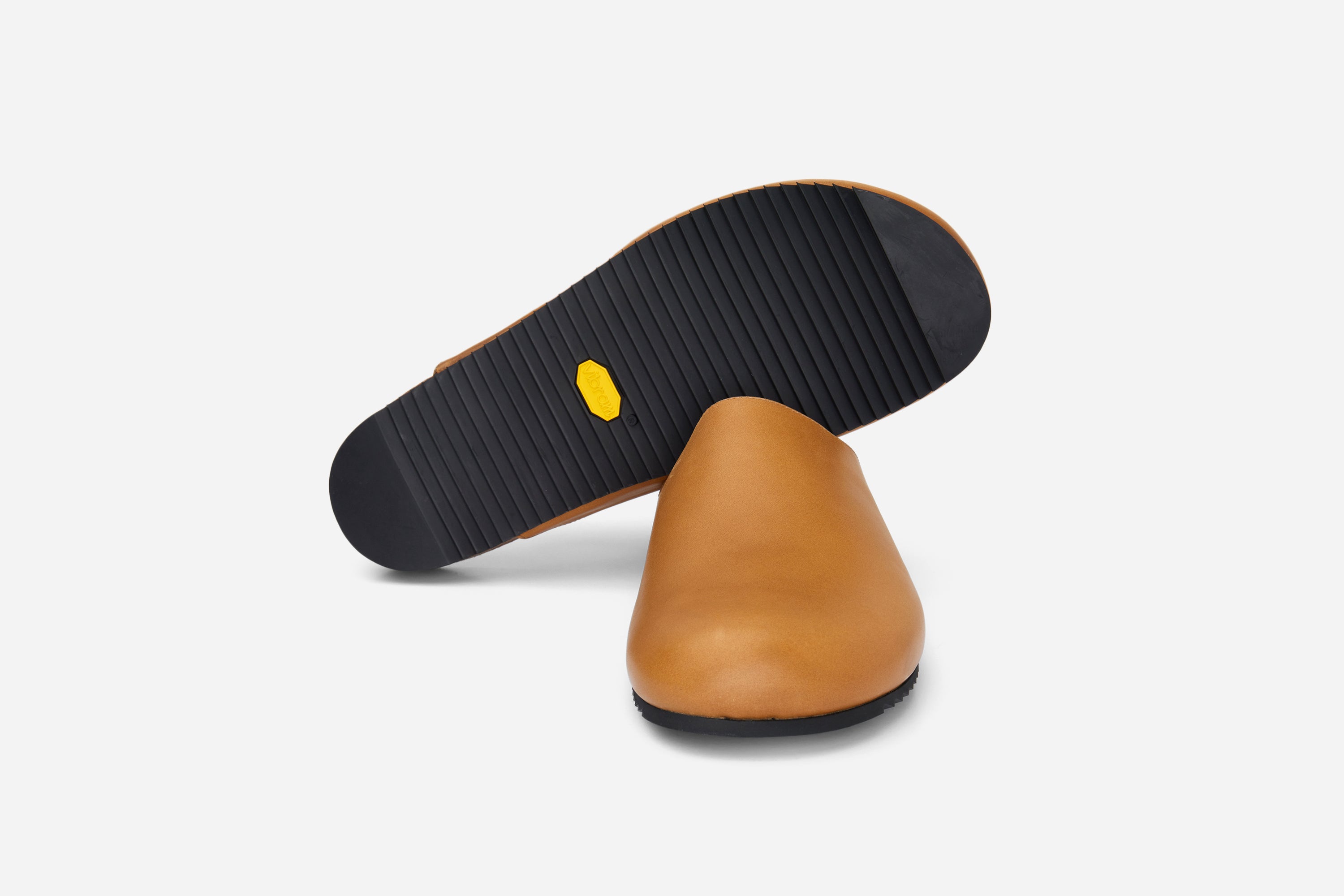 Mule ~ Natural Calf Leather – 3sixteen