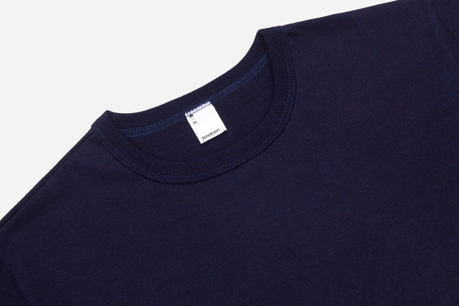 Heavyweight T-Shirt ~ Indigo (2 Pack)