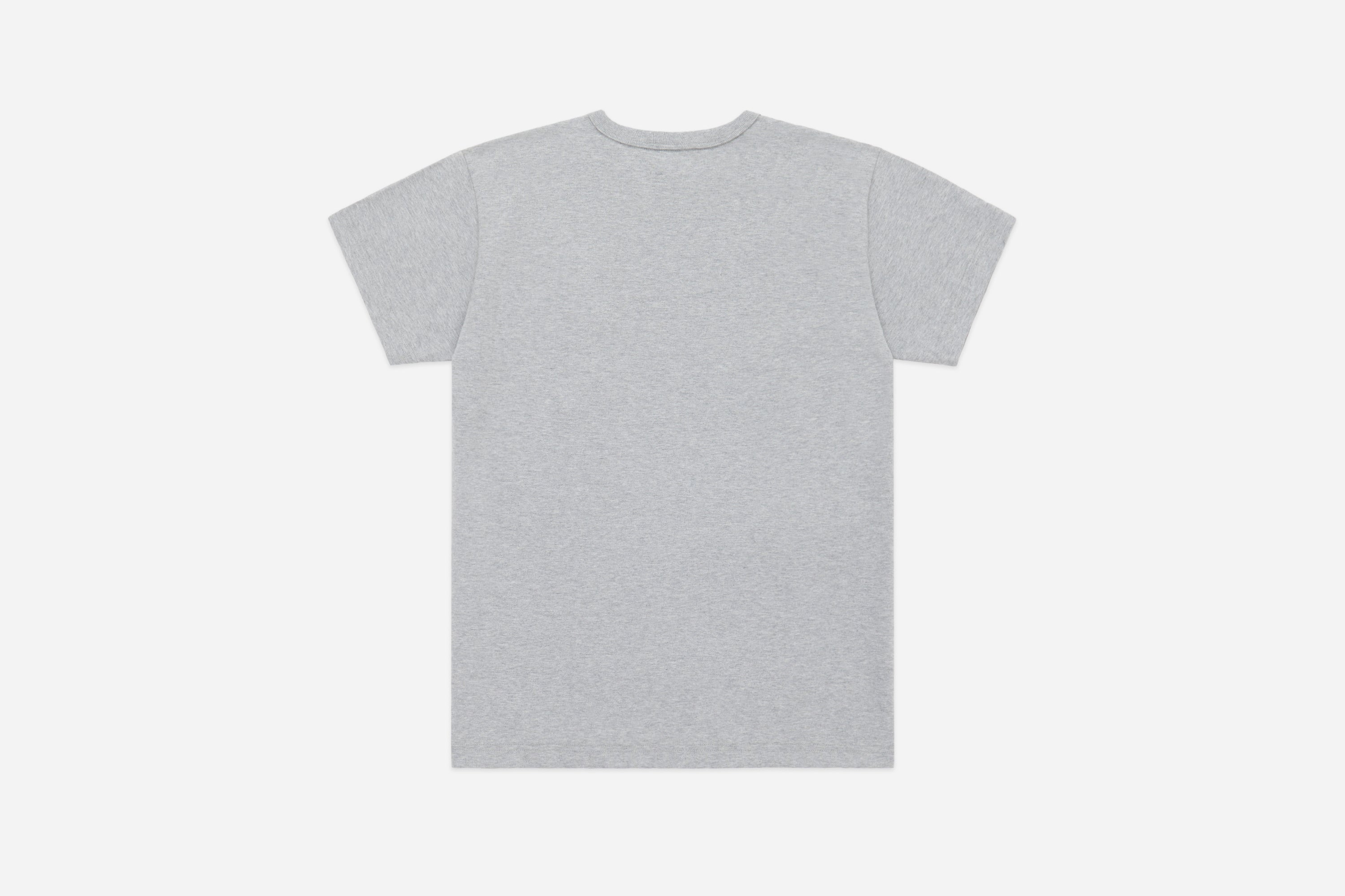 Heavyweight Pocket T-Shirt ~ Heather Grey (2 Pack) – 3sixteen