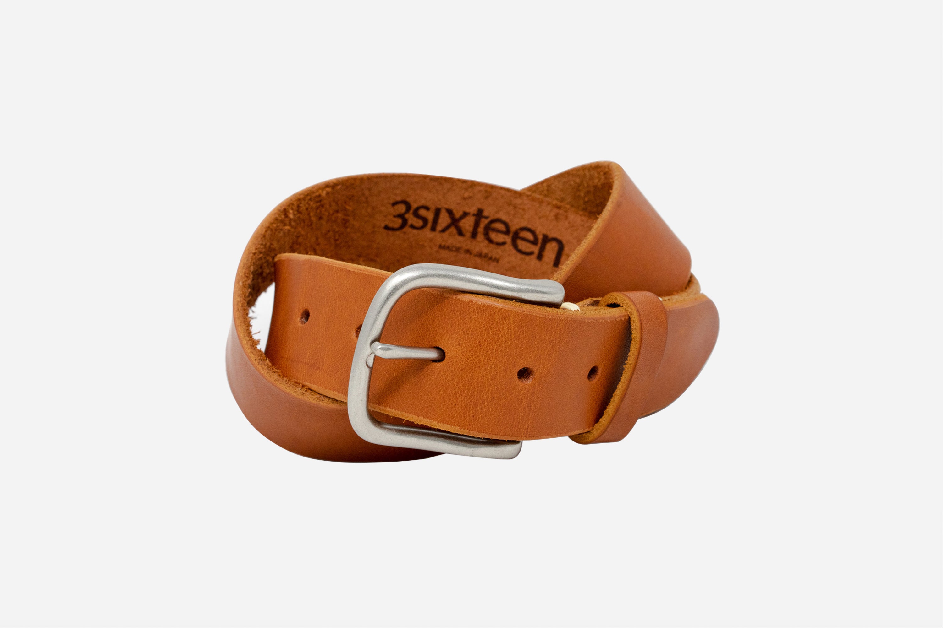 Tochigi Leather Belt - Chestnut – 3sixteen