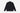Loop Collar Shirt ~ Hand-Embroidered Black Linen