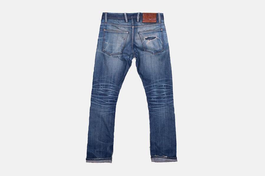 A pair of 3sixteen jeans